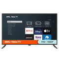 onn. 43” Class FHD (1080P) LED Roku Smart TV (100069992)