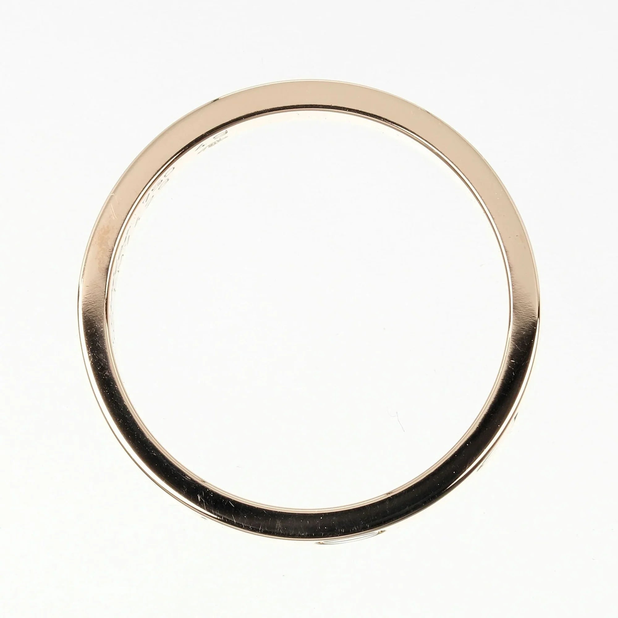 Pre-Owned Cartier Love Wedding Ring Size 9, K18 PG Pink Gold, Approx. 3.6g I132124020 (Good)