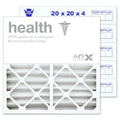 AIRx Filters 20x20x4 Air Filter MERV 13 Pleated HVAC AC Furnace Air Filter, Health 6-Pack, Made in the USA