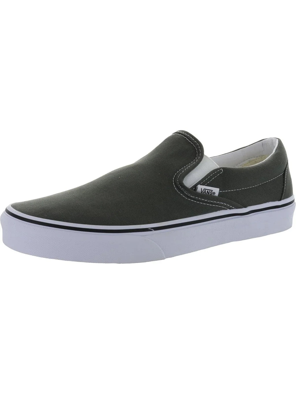 Vans Mens Classic Canvas Slip On Sneakers