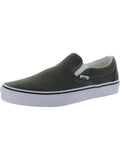 Vans Mens Classic Canvas Slip On Sneakers