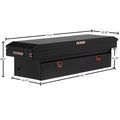 Weather Guard Truck Box,Black,Non-Adjustable,72 in 127-5-03