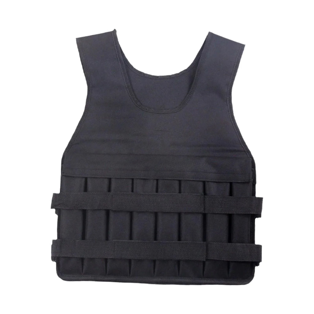 funtasica Loading Vest Exercise Jacket for Boxing Running Gym Fitness 8 Pockets Exercise Slim Design Strength Training Body Weight Vest
