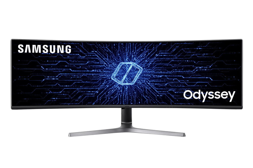 SAMSUNG 49" Class CRG9 Dual QHD (5,120 x 1,440) Curved QLED Gaming Monitor LC49RG90SSNXZA