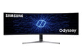 SAMSUNG 49" Class CRG9 Dual QHD (5,120 x 1,440) Curved QLED Gaming Monitor LC49RG90SSNXZA