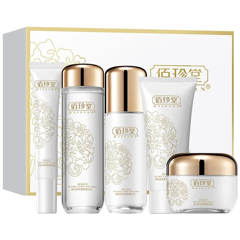 in Retinol Skincare Set Water Emulsion Oil Control Skincare Set Facial Hydrating Cosmetics