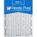 Nordic Pure 16x25x2 Pleated MERV 12 Air Filters 3 Pack