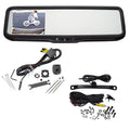 OEM-Style Replacement Rearview Mirror Monitor w/ 3.5-inch display and Universal back up camera
