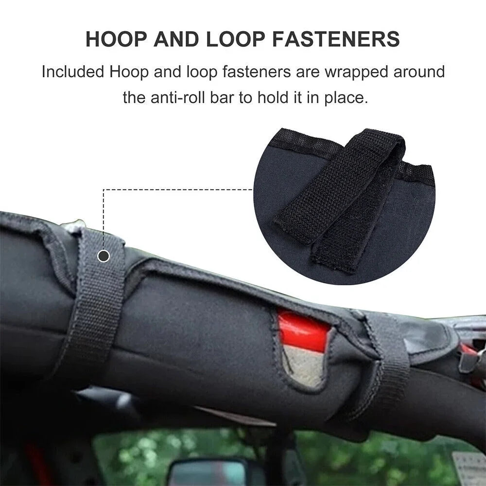 JLLOM Premium Jeep Wrangler JK JKU 07-18 Leather Top Sunshade - Easy Install, Maximum Sun Protection