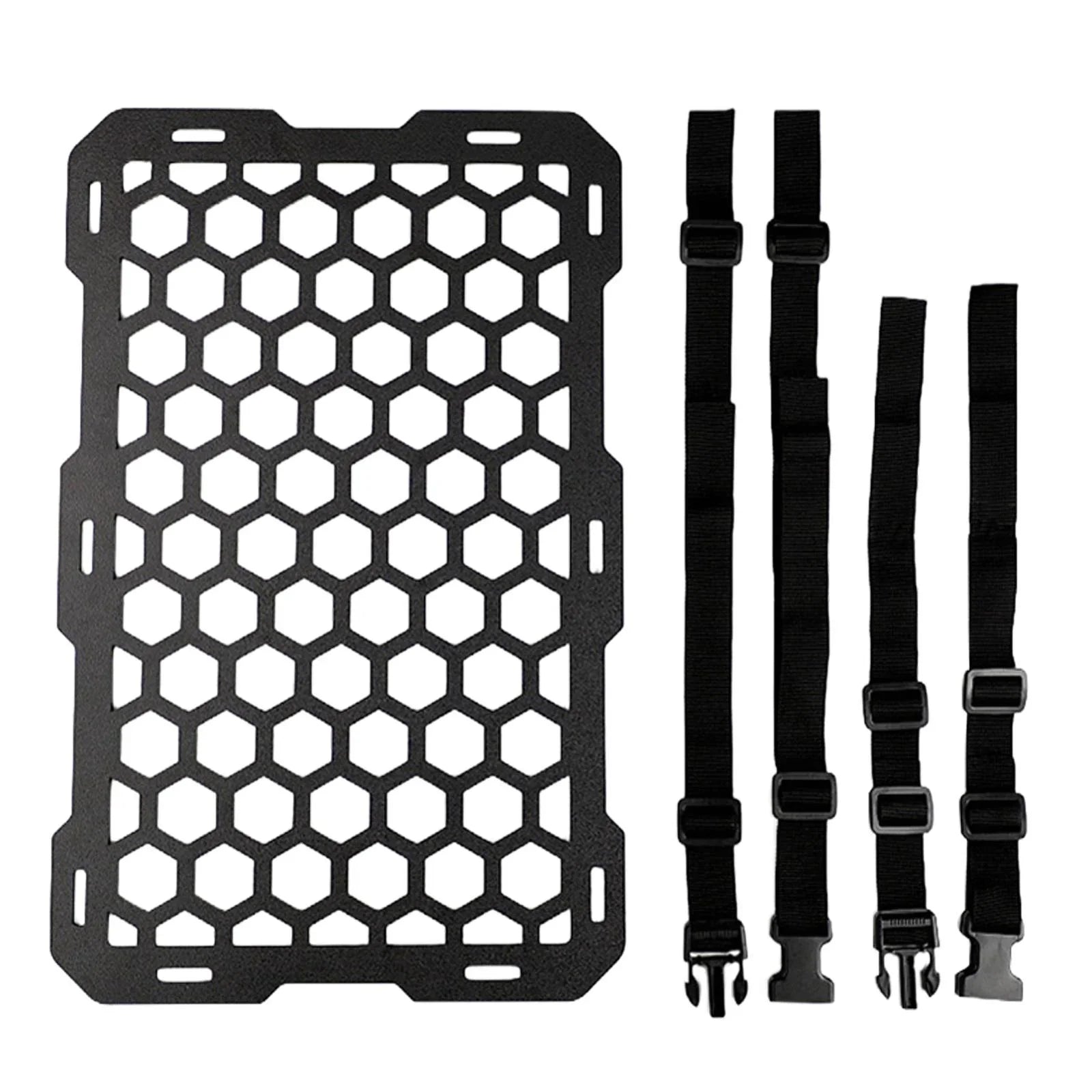 AMLESO Molle Panel for Vehicles Auto Seat Panel Car Interior Accessories Durable Seat Back Organizer for Automotive Attachments