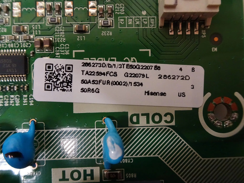 Hisense 50R6G Main Board 286273D