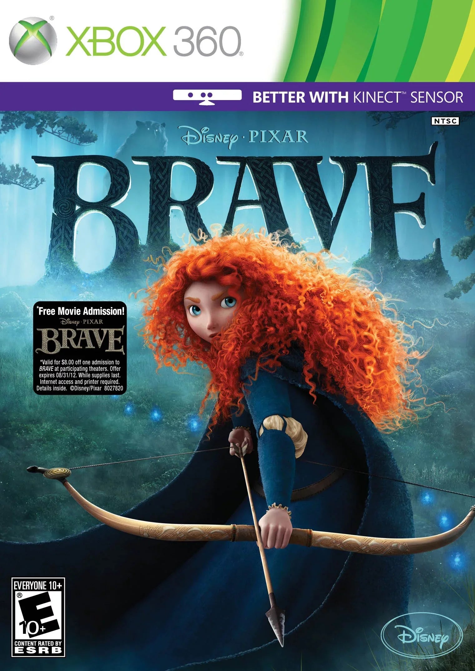 Brave - Xbox 360: Experience the Thrilling Adventure on the Popular Gaming Console