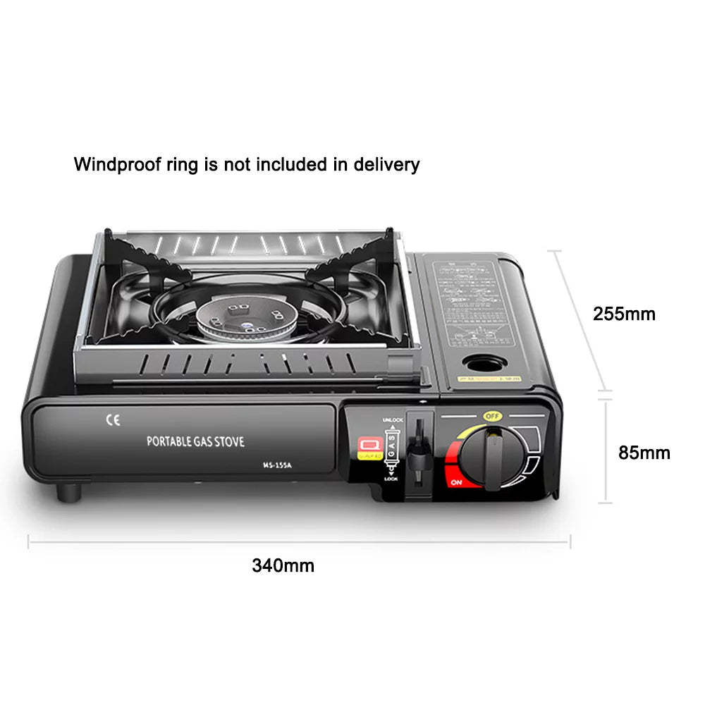 Shinysix Outdoor furnace,Portable Burner Butanes Stove 2.9KW Outdoor 2.9KW Outdoor Pincnic Outdoor Pincnic Barbecue Butanes Stove 2.9KW Cassette Stove PAPAPI mewmewcat LAOSHE