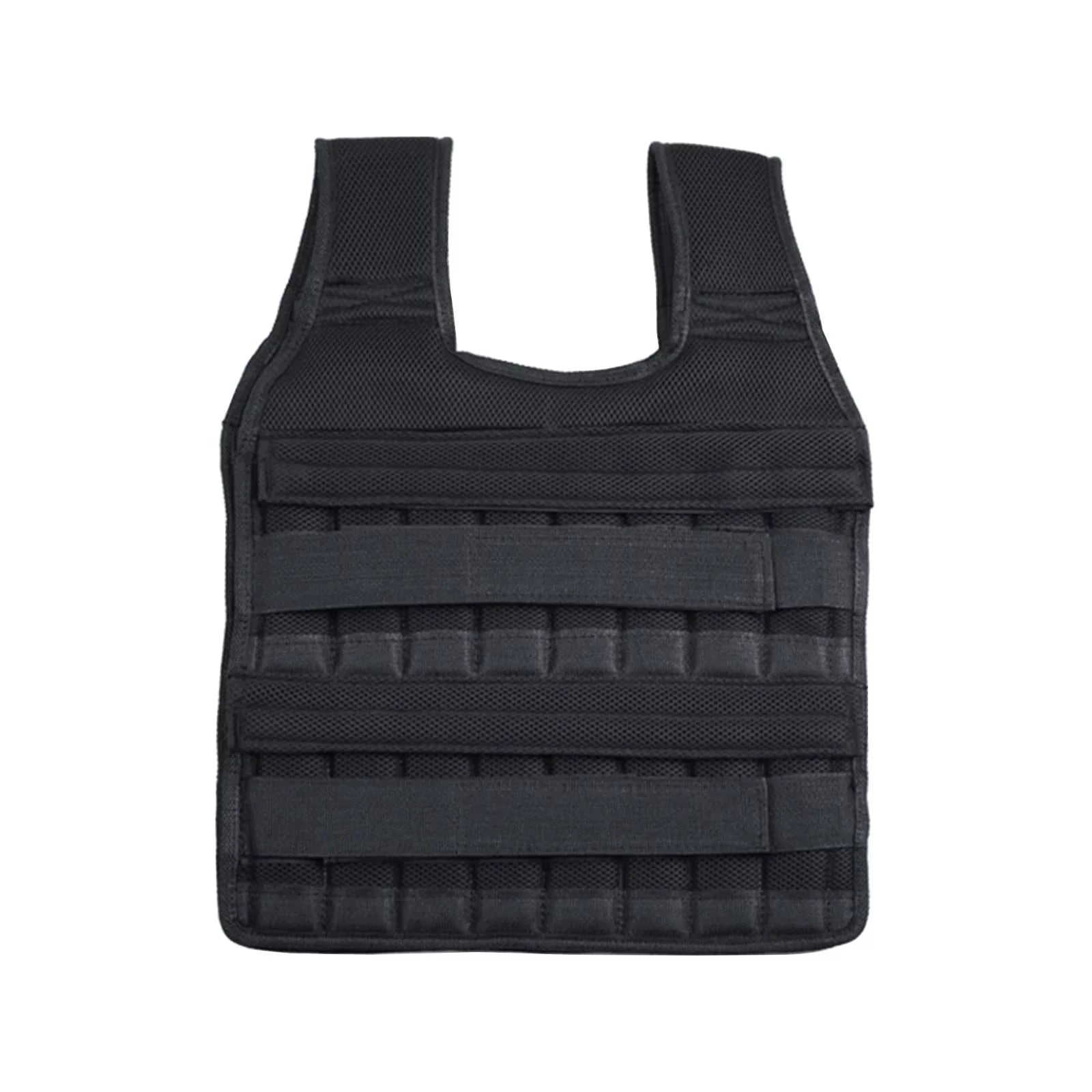 ZiSUGP Adjustable Weighted Vest Men Women Sport Weighted Vest Workout Equipment Body Weight Vest for Adult Exercise Strength Training Fitness ( Weight PLatitudees Not Included )