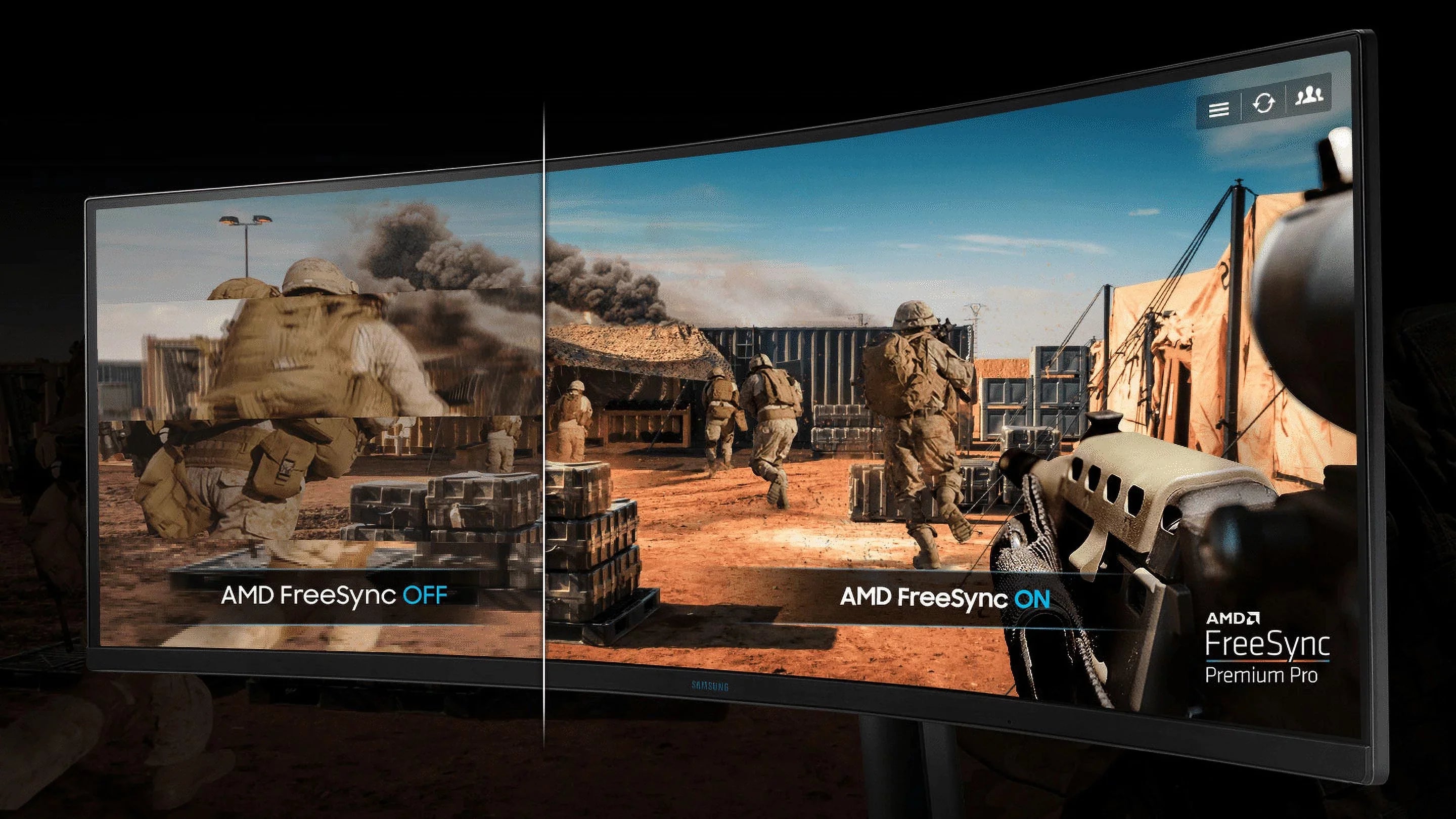 SAMSUNG 49" Class CRG9 Dual QHD (5,120 x 1,440) Curved QLED Gaming Monitor LC49RG90SSNXZA
