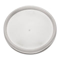 Dart Plastic Lids for Foam Cups, Bowls and Containers, FLatitude, Vented, Fits 6-32 oz, Translucent, 100/Pack, 10 Packs/Carton