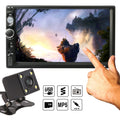 New 7" Car MP5 Radio, iMounTEK HD Touch Screen Car Multimedia Player, FM AUX USB TF Input, with Backup Camera