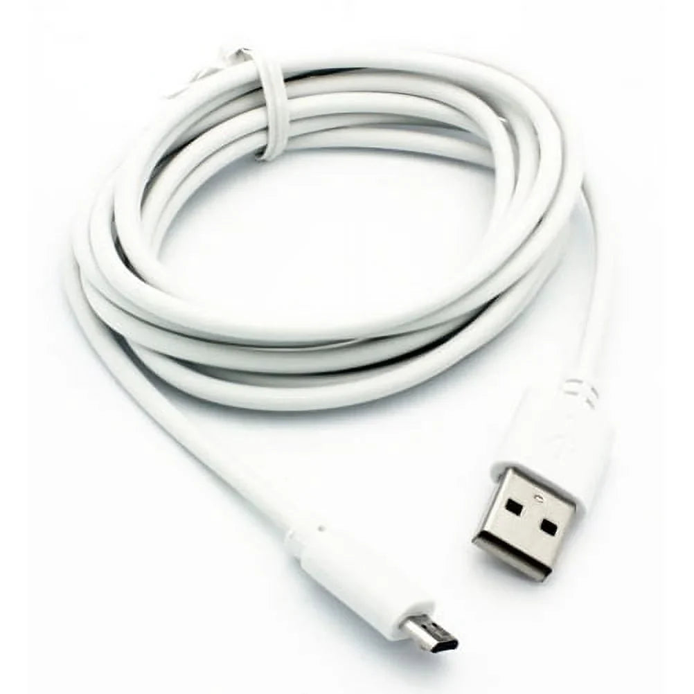 MicroUSB 10ft USB Cable w Adaptive Fast Home Charger R1Q for Coolpad Illumina, Defiant, REVVL Plus - Doro PhoneEasy 626, Doro 824 SmartEasy - HTC One M9 A9, Desire EYE 626s 626 612 610 555 530