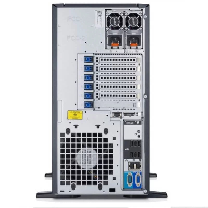 Used  PowerEdge T430 8 x 3.5" Hot Plug 2x E5-2630 V3 Eight Core 2.4Ghz 32GB 8x 600GB H730