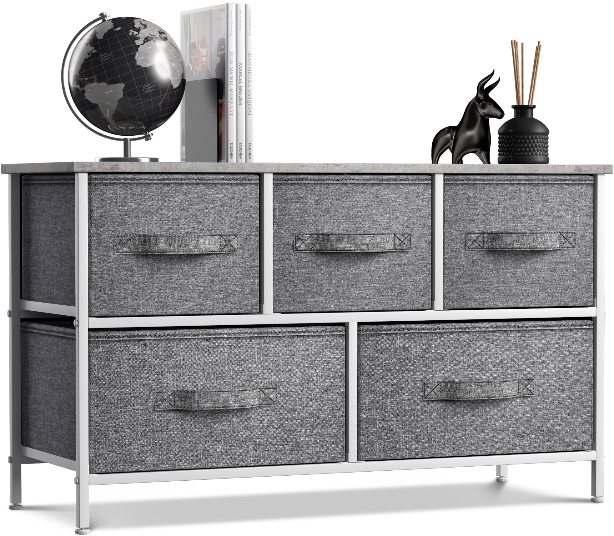 Storage Cube Dresser - Grey