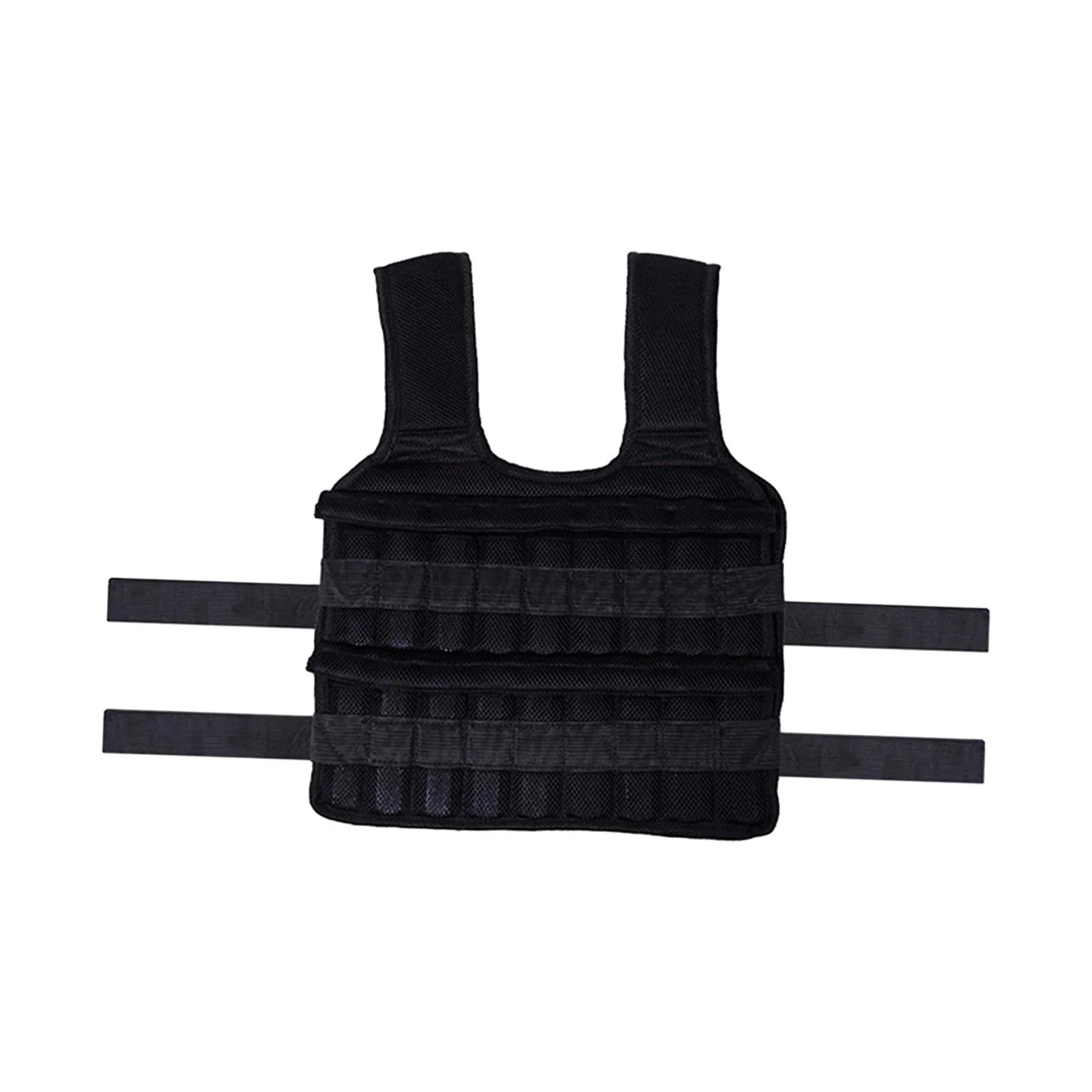 Tnarru Loading Vest Boxing Waistcoat Slim Design Fitness Strength Training Exercise 18 Pockets Empty Clothing Sand Gym Weighted Vest