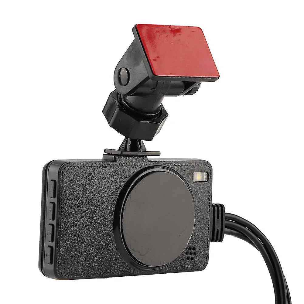 5 V 1 A Motorcycle Driving Recorder Dvr Dash Camera With Front And Rear Double Lens