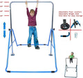 Jungle Kids Monkey Bar - Horizontal Kip Playground Training Bars - Blue - New