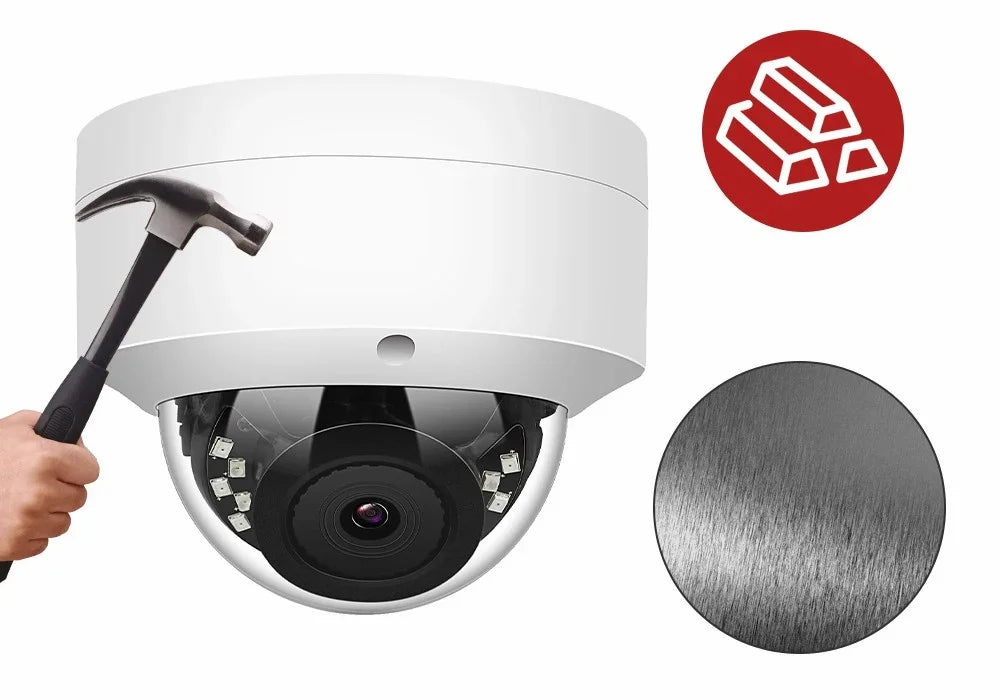 Anpviz 4MP IP Camera Outdoor Fixed 2.8mm lens Security camera Built-in Mic Waterproof IP66 H.265 P2P WDR IR Night vision Onvif