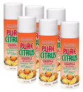 Pure Citrus NA228-6 Non-Aerosol Air Freshener Spray, Refreshing Orange Scent, 4 fl oz (Pack of 6)