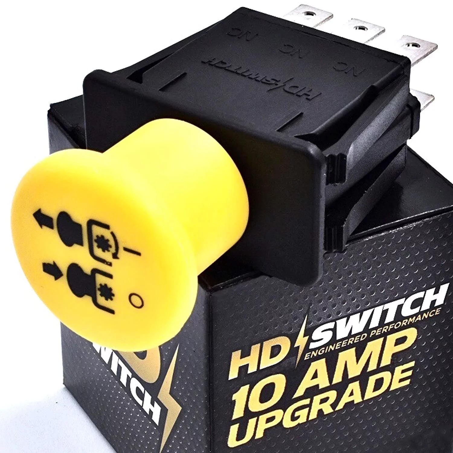 HD Switch 10 AMP Upgrade IP53 Sealed Blade Clutch PTO Switch - fits Scag 463034 Cheetah Freedom Z Tiger Cub SMZ-48, SSZ-20CV