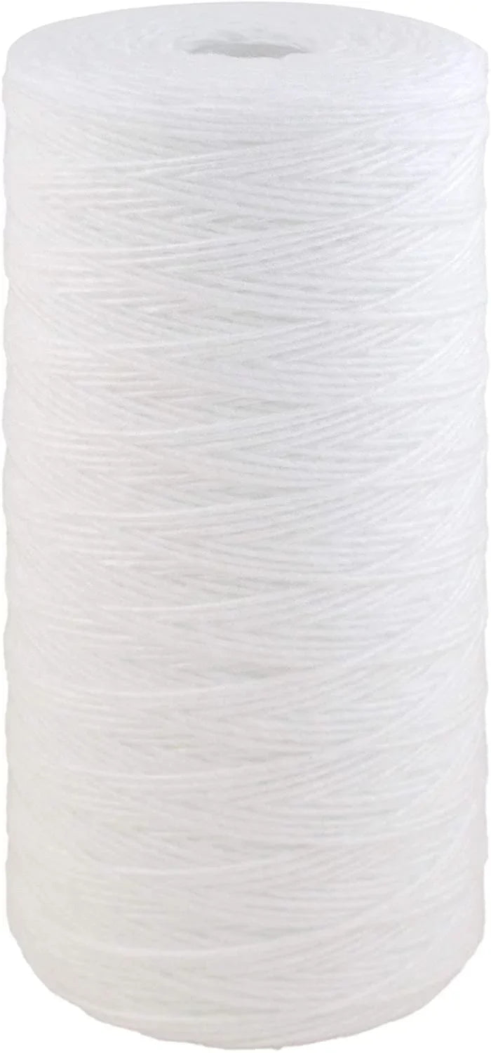 SpiroPure SP-WP1-BB 10x4.5 1 Micron String-Wound Polypropylene Water Filter Cartridge SWC-45-1001 WP1BB97P 355213-43 (Case of 8)