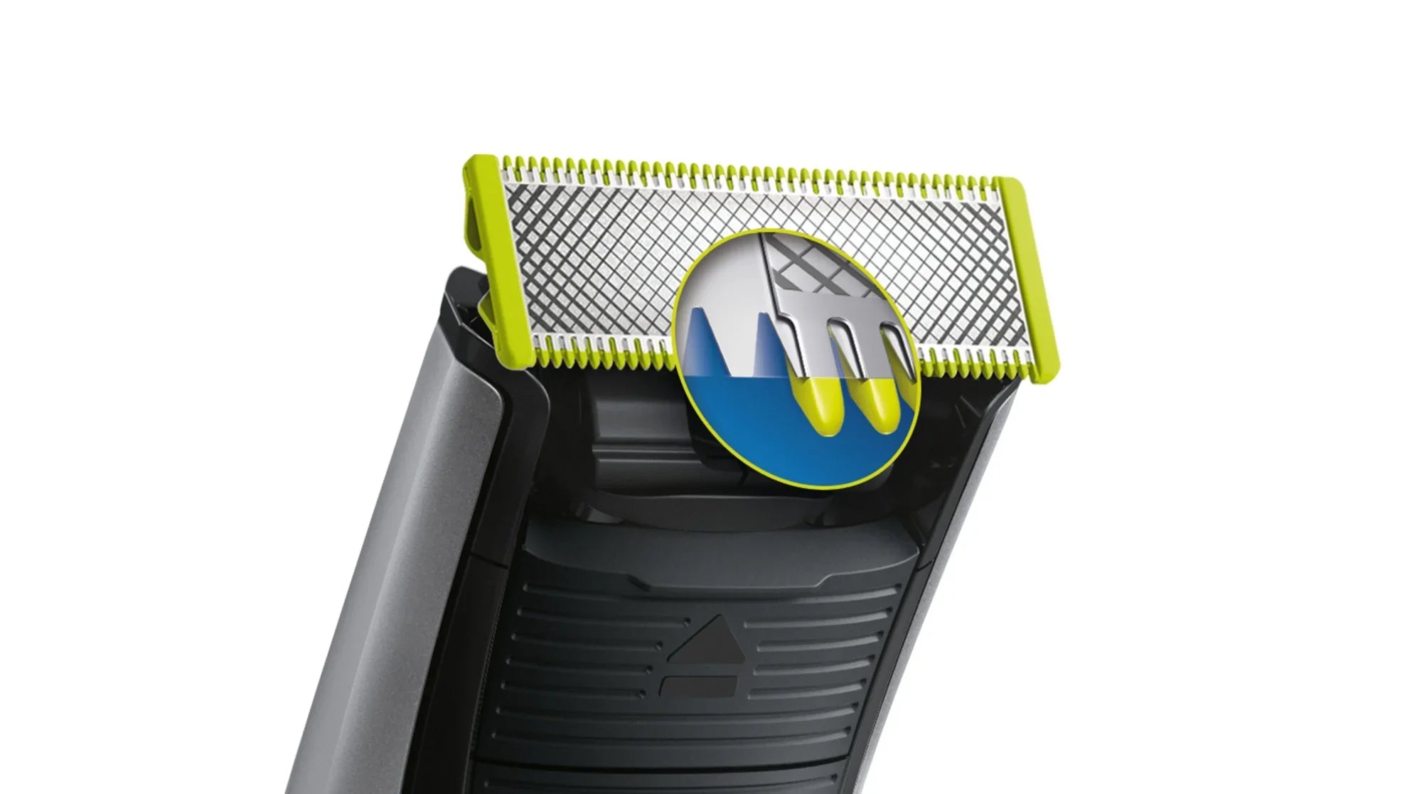 Philips Norelco Oneblade Pro Hybrid Electric Trimmer and Shaver, QP6520/70 (14 Length Comb)