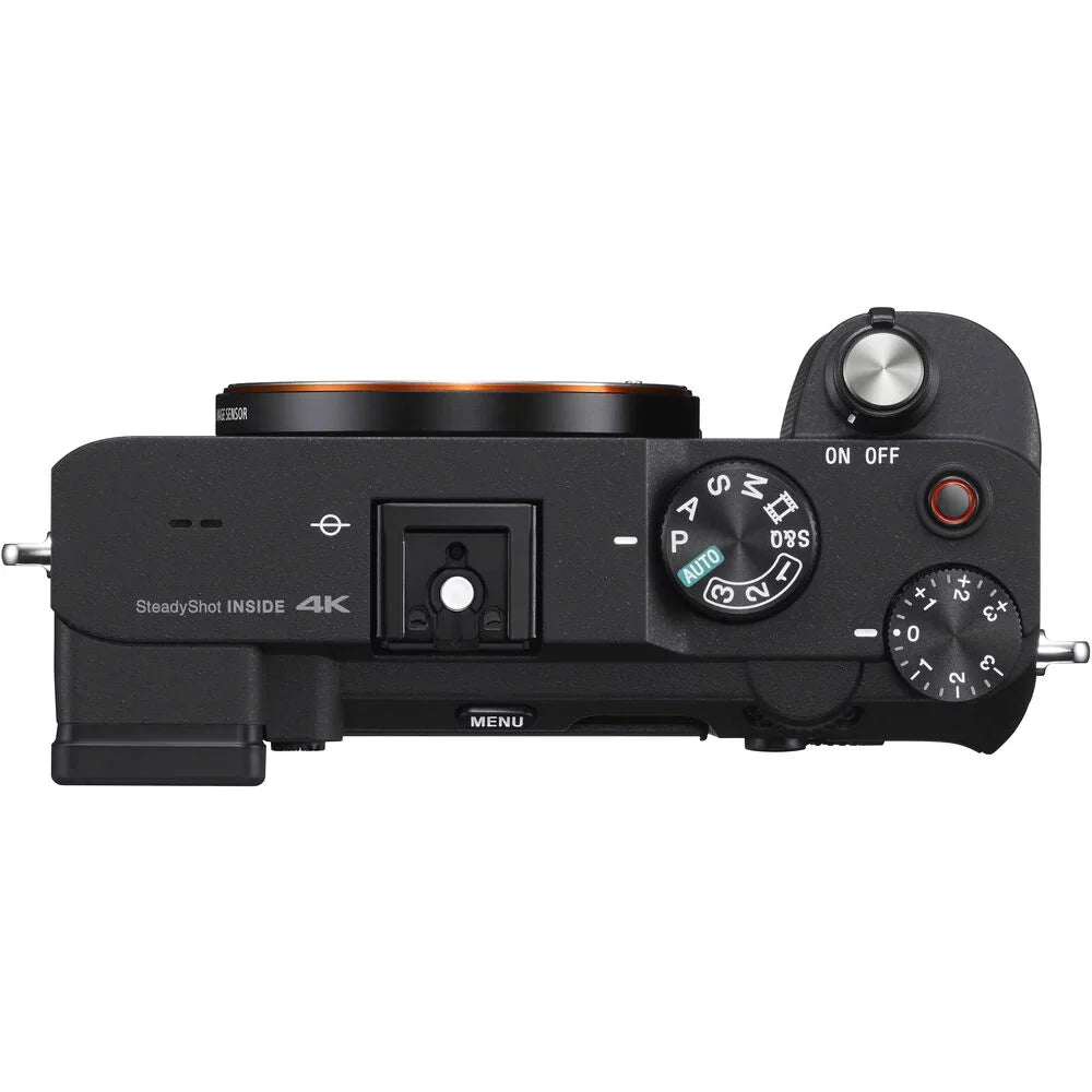 a7C Mirrorless Camera (Black) with 28-60mm Lens+24mm f/2.8 G Lens +3 PC Filter +64GB