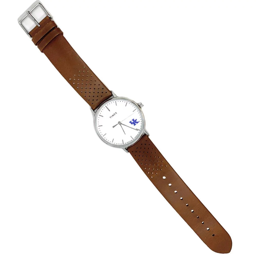 Timex Womens Timex Saint Louis Blues St Watch Bright Whites Leather