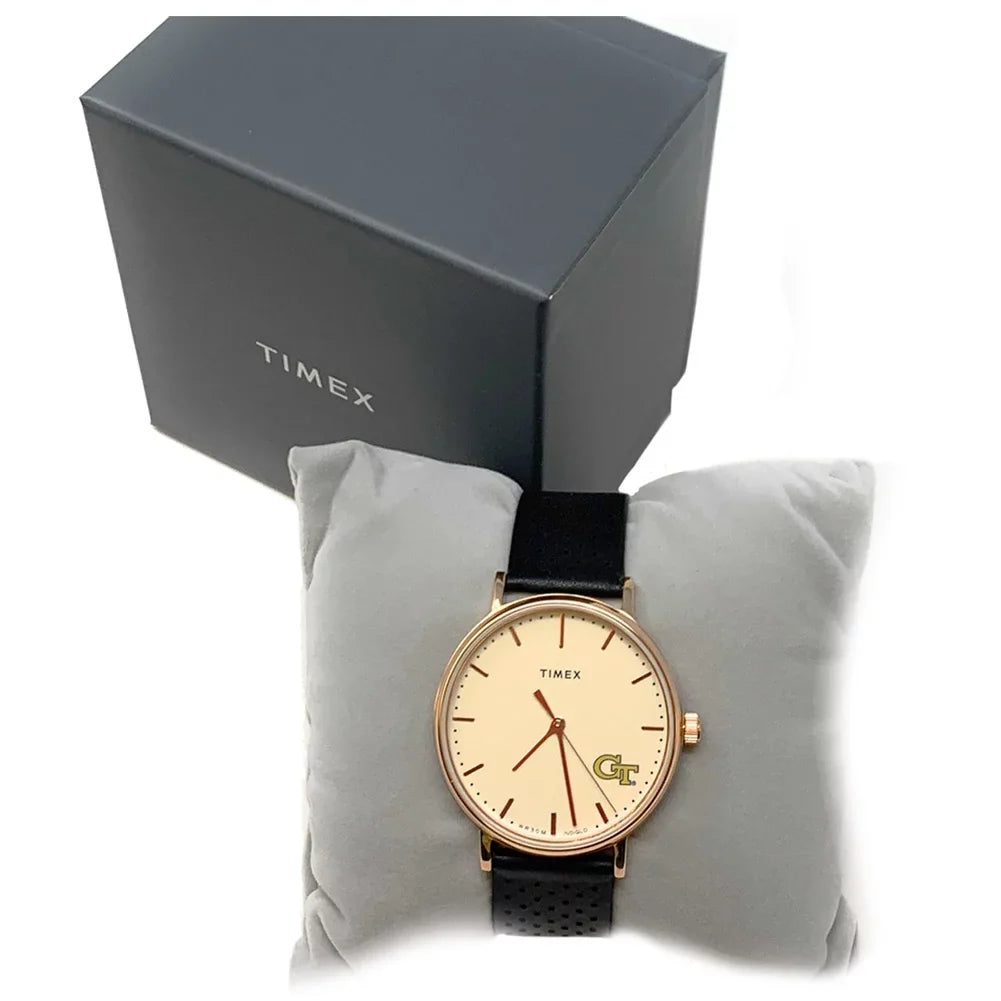 Timex Ladies Timex Saint Louis Blues St Watch Rose Gold Grace Watch