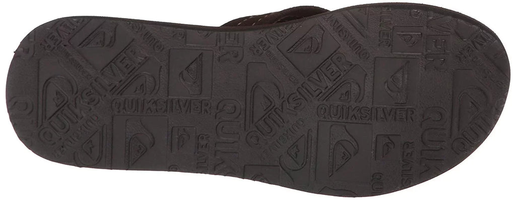 Quiksilver Men's Carver Suede 3-Point Flip-Flop