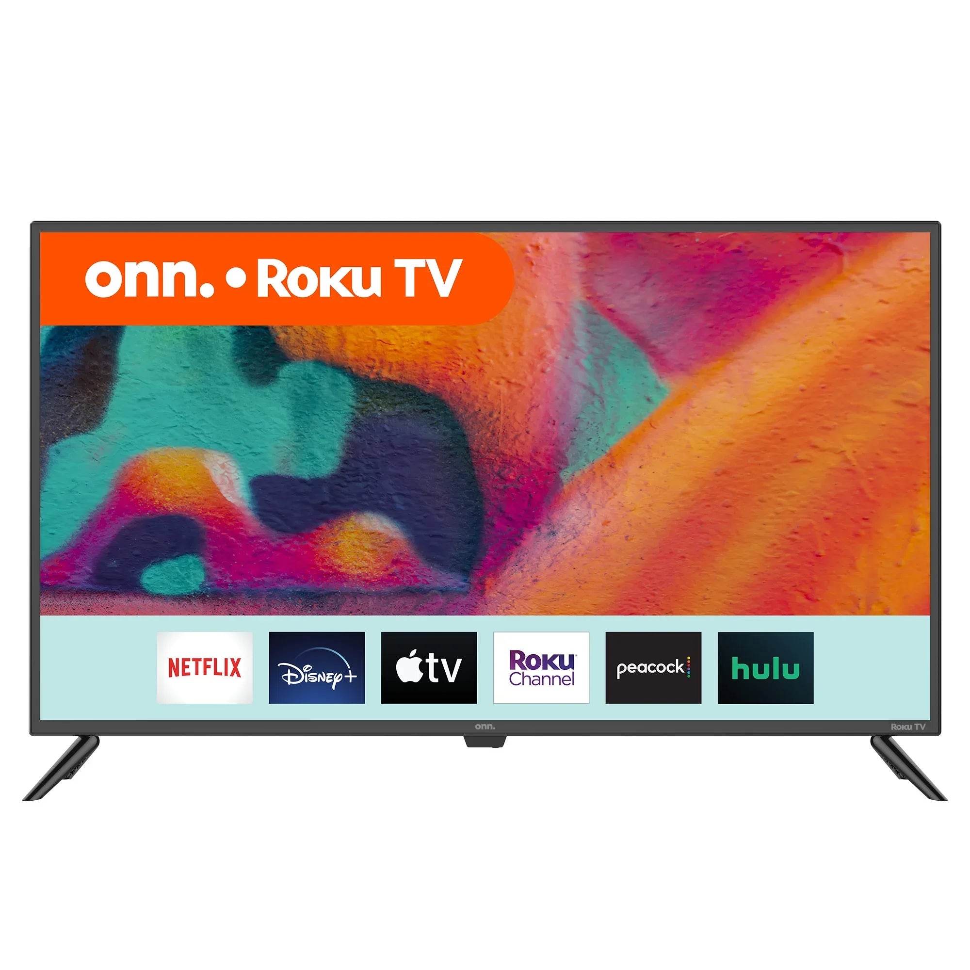 onn. 43” Class FHD (1080P) LED Roku Smart TV (100069992)