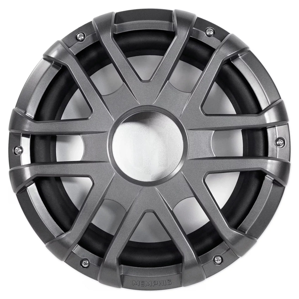 Memphis Audio MXA1044 10" 500 Watt LED Dual 4-Ohm Marine Subwoofer Boat Sub