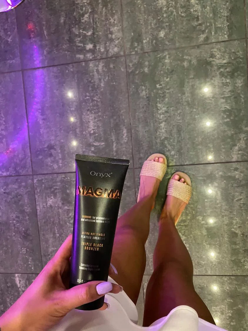 Onyx Magma Ultra Hot Triple Black Bronzer for Advanced Tanners Only