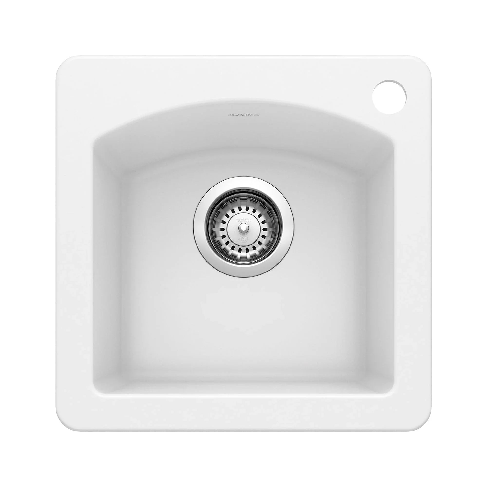 Blanco DIAMOND Bar SILGRANIT Sink Dual Deck SILGRANIT Sink White