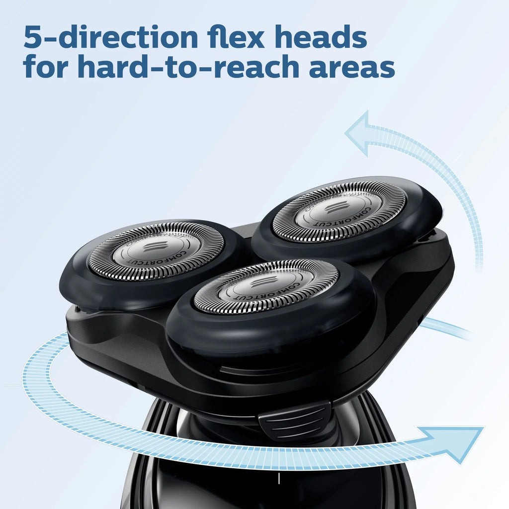Philips Norelco 5100 Rechargeable Wet/Dry Electric Shaver S5210/81