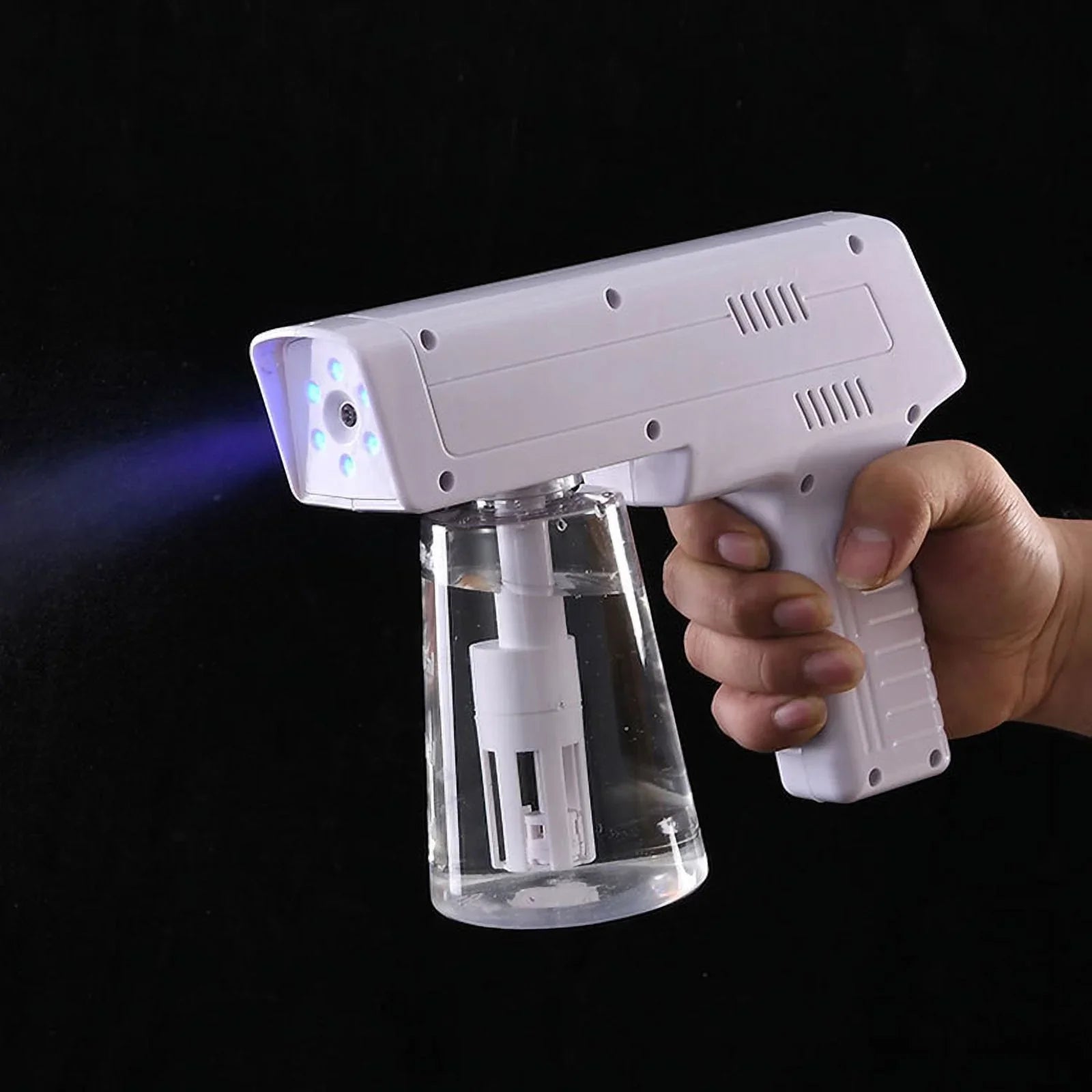 3-in-1 Disinfectant Water Maker, Electrolysis NaClO Generator, and Blue Light Disinfection Spray Gun