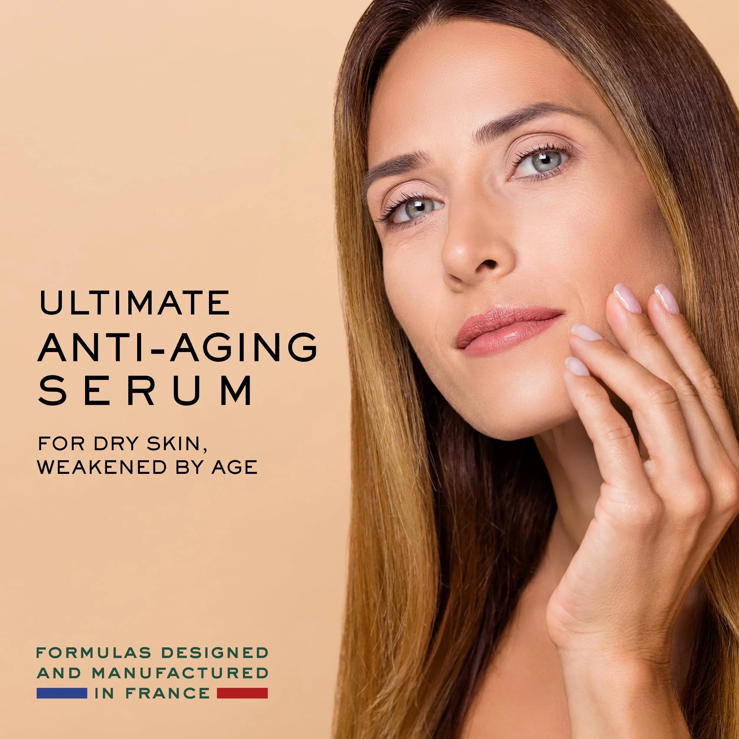 Nuxe Nuxuriance Gold Nutri-Replenishing Serum | Ultimate Anti-Aging Serum For Dry Skin, Vegan, Made In France, 1 Fl Oz