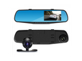 Car Camera | Upgraded Car Video Recorder Full HD 1080P | Car Video Camera 4.3" Inch LCD with Dual Lens for Vehicles Front & Rearview Mirror | DVR Vehicles Dash Cam