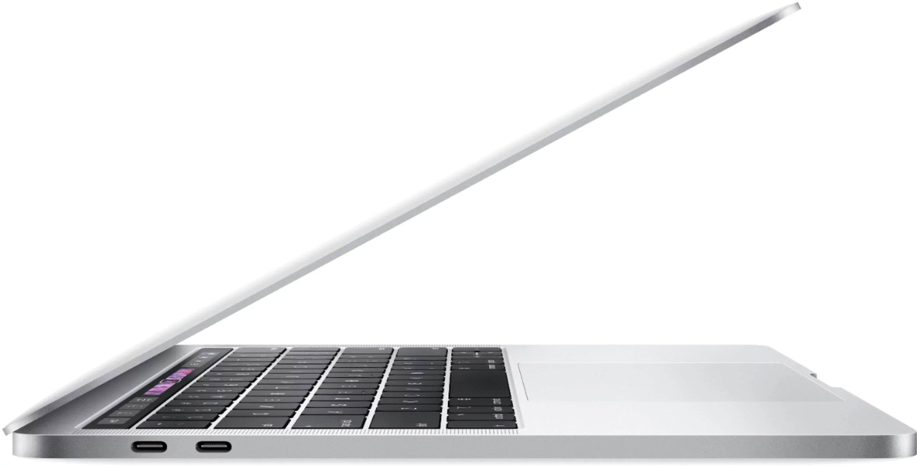 MacBook Pro 13-inch (i5 1.4GHz, 128GB SSD) (Mid 2019, MUHQ2LL/A) - Silver Bundle with Black Zipper Sleeve + Laptop Starter Kit + Cleaning Kit (Refurbished)