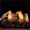 Monessen 24" Berkley Oak Ventless Gas Logs with Remote Ready Natural Blaze Burner Natural Gas 37,000 BTU
