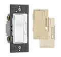 Legrand - Pass & Seymour Radiant Dimmer Light Switch, Single Pole Dimmer Switch and 3 Way Rocker Wall Switch, Interchangeable Tri-Color FacepLatitudees Paddle Dimmer, RHCL453PTCCCV4, 1 Count