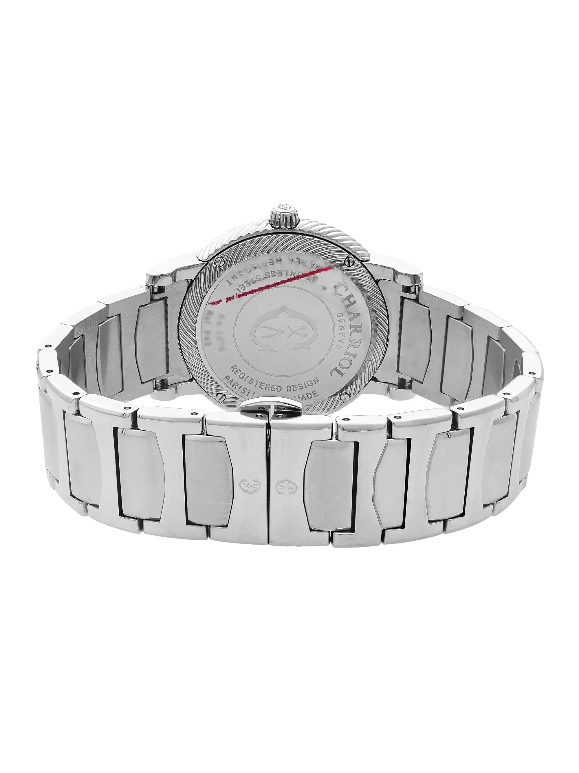 New Charriol Parisii 40mm Stainless Steel Blue Dial Quartz Watch P40S2.930.002