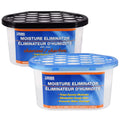 Dehumidifiers for home | Moisture Absorber boxes | Moisture Absorber, Humidity Absorber Perfect for Your Bathroom, Closet, Kitchen & Study, Dehumidifier for Closet - 6 Pack