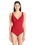 New  Contours by Coco Reef Women's One Piece Swimsuit, Red, 12/36 C Cup, 9725-2